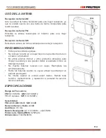 Предварительный просмотр 4 страницы Premier RD-5661USDB Instruction Manual