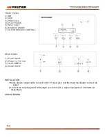 Preview for 11 page of Premier SB-5628USDB Instruction Manual