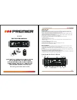 Предварительный просмотр 10 страницы Premier SCR-1510 Instruction Manual