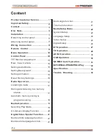 Preview for 4 page of Premier SCR-4709TVD Instruction Manual