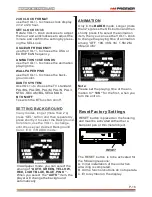 Preview for 17 page of Premier SCR-4709TVD Instruction Manual