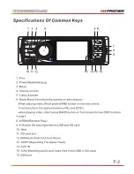 Предварительный просмотр 11 страницы Premier SCR-513TFT Instruction Manual