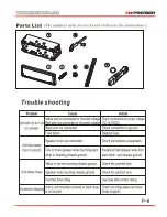 Предварительный просмотр 15 страницы Premier SCR-513TFT Instruction Manual