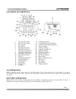 Предварительный просмотр 4 страницы Premier SX-0541CD Instruction Manual