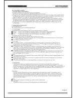 Preview for 17 page of Premier SX-2558DU Instruction Manual