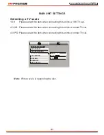 Preview for 42 page of Premier SX-2735TFT Instruction Manual