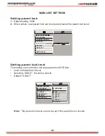 Preview for 43 page of Premier SX-2735TFT Instruction Manual