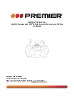 Preview for 9 page of Premier SX-3244MU Instruction Manual