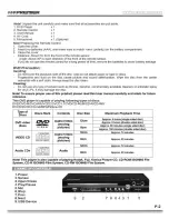 Preview for 10 page of Premier SX-4248DU Instruction Manual