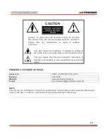 Preview for 2 page of Premier SX-4340DU Instruction Manual