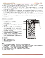 Предварительный просмотр 4 страницы Premier SX-5716USBTB Instruction Manual