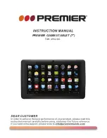Premier TAB-4902-8G Instruction Manual preview
