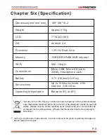 Preview for 27 page of Premier TAB-5414-8G3G Instruction Manual