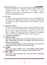 Preview for 6 page of Premier TEL-3074ID Instruction Manual