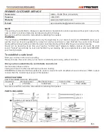 Preview for 4 page of Premier TSP-4985 Instruction Manual