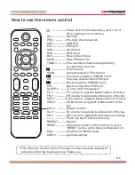 Preview for 6 page of Premier TSP-5276USBT Instruction Manual