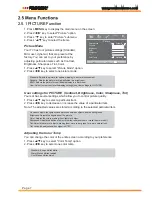 Предварительный просмотр 13 страницы Premier TV-4729LED Instruction Manual