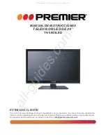Premier TV-5050LED Instruction Manual preview