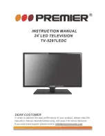 Premier TV-5297LEDC Instruction Manual preview