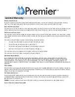 Preview for 8 page of Premier WH-LD Installation, Operation And Maintenance Manual