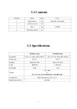 Preview for 4 page of premiere XH-2001 Operating Manual