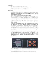 Предварительный просмотр 6 страницы premiere XH-2003 User Manual