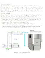 Предварительный просмотр 3 страницы PremierOne MUV-403H Installation & Maintenance Instructions Manual