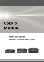 Premio ACO-6000 Series User Manual preview