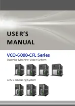 Preview for 1 page of Premio VCO-6000-CFL Series User Manual