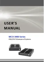 Preview for 1 page of Premio WCO-3400 Series User Manual