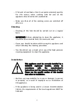 Preview for 4 page of Premium Ambienti PBS762 Use & Care Manual