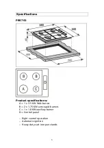 Preview for 6 page of Premium Ambienti PBS762 Use & Care Manual