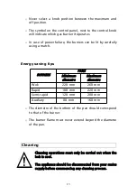 Preview for 13 page of Premium Ambienti PBS762 Use & Care Manual