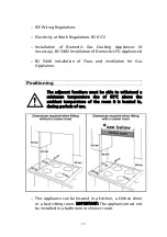 Preview for 15 page of Premium Ambienti PBS762 Use & Care Manual