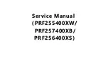 Premium levella PRF255400XW Service Manual preview