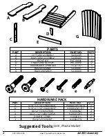 Preview for 2 page of Premium Poly Patios AD-0101 Assembly Instructions