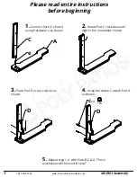 Preview for 3 page of Premium Poly Patios AD-0101 Assembly Instructions