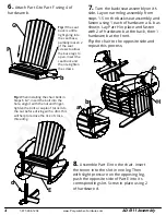 Предварительный просмотр 4 страницы Premium Poly Patios AD-0111 Assembly Instructions