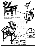 Preview for 4 page of Premium Poly Patios Breezesta AD-0119 Assembly