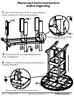 Предварительный просмотр 3 страницы Premium Poly Patios Breezesta CH-0808 Assembly