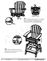 Предварительный просмотр 5 страницы Premium Poly Patios Breezesta CO-0200 Assembly