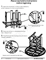 Предварительный просмотр 3 страницы Premium Poly Patios Breezesta DH-0704 Assembly