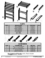 Preview for 2 page of Premium Poly Patios Piedmont PT-0507 Assembly Instructions