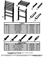 Preview for 2 page of Premium Poly Patios Piedmont PT-0508 Assembly Instructions