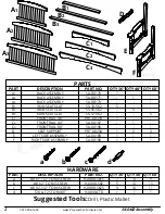 Preview for 2 page of Premium Poly Patios Skyline SK-0402-36 Assembly Instructions