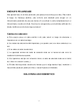 Preview for 14 page of Premium Ambienti PTO220C User Manual