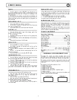 Preview for 7 page of Premium Micromega Amplifier Owner'S Manual