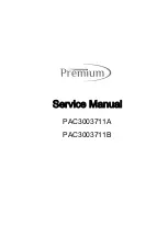 Preview for 1 page of Premium PAC3003711A Service Manual