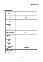 Preview for 3 page of Premium PFR10680M Service Manual