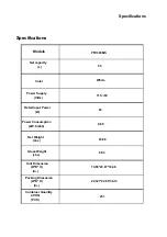 Preview for 2 page of Premium PFV306MS Service Manual